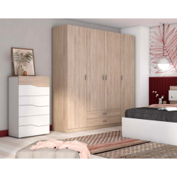 Wardrobe 4P Roma - Roupeiros de Bater