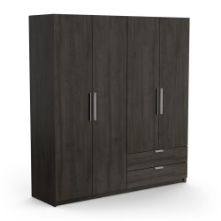 Glory wardrobe 4P+2G - Roupeiro