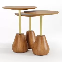 Mesa de Apoio Pura Duna - Mesas de Sala
