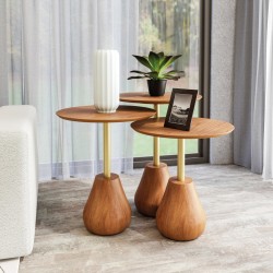 Mesa de Apoio Pura Duna - Mesas de Sala
