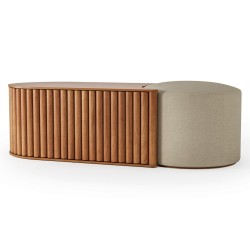Mesa de Centro Pura Radiato - Mesas de Apoio
