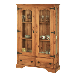 Rustic Display Case  Wax - Display Cabinets