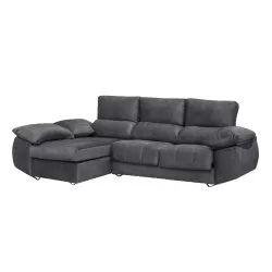 Black Chaise Longue - Chaise Longue Sofa
