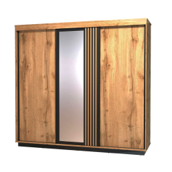 Lamelo wardrobe with 3 sliding doors - Roupeiros de Correr