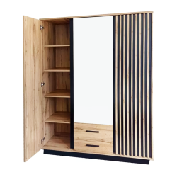 Wardrobe 3D+2D Lamelo - Roupeiros de Bater