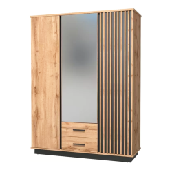 Wardrobe 3D+2D Lamelo - Roupeiros de Bater