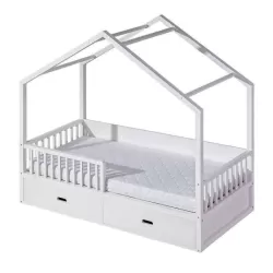 Cama Juvenil Wiktor com 2 Gavetas