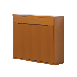Vienna Beech Shoe Cabinet Front View