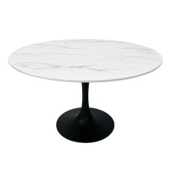 Mesa de sala de jantar redonda Atica 590 - Mesas de Jantar