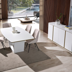 Santiago Fixed Dining Table - Dining Tables