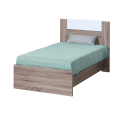 Bed Person Paris Gray/White - Youth Beds