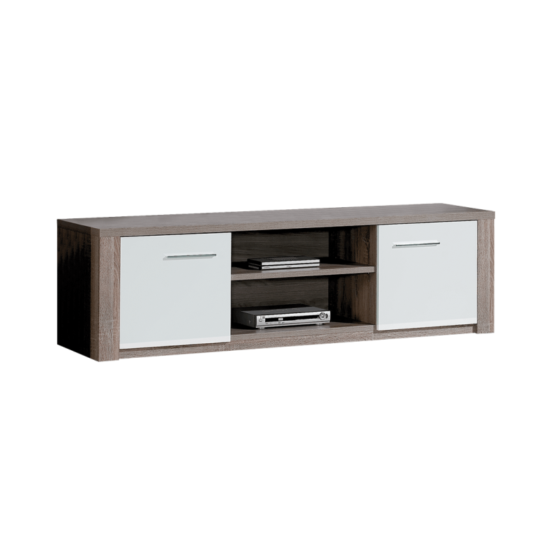 Base TV Paris Cinza Branco