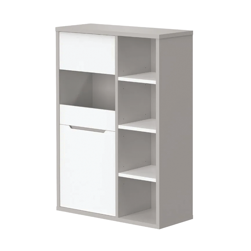 Bar Element Viena Gray/White - Bar Cabinets