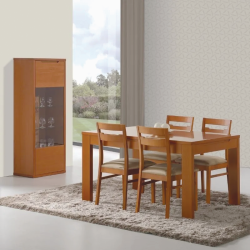 Display Cabinet Module Viena faia - Início
