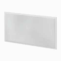 Viena Grey/White Mirror (1380x625 mm) - Mirrors