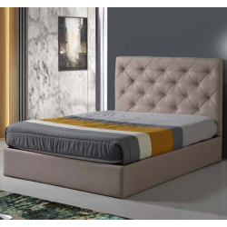 Cama de casal estofada Orlando - Camas Estofadas