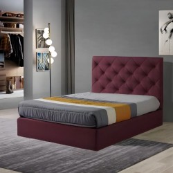 Orlando Bedroom Set in Euro Fabric - Upholstered Beds