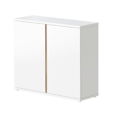 Chiado Shoe Rack White/Oak - Shoe cabinet