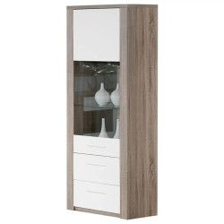 Paris Display cabinet Gray/White - Display Cabinets