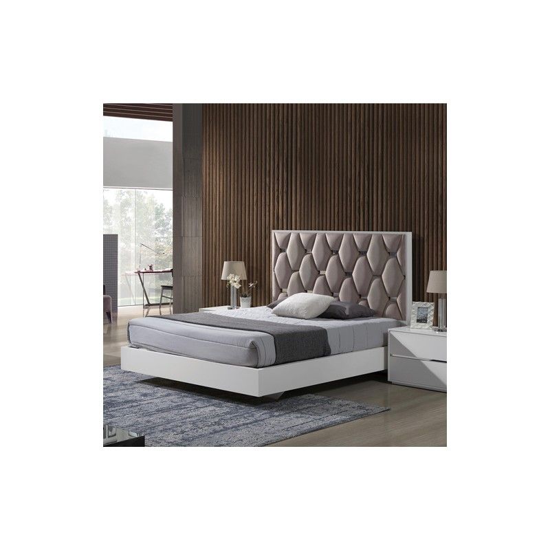 Cama Kaki - Camas Estofadas