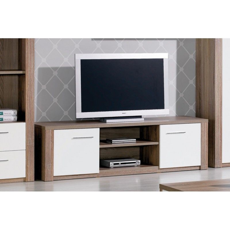 Base TV Paris Cinza Branco