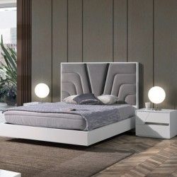 Cama Kaki V - Camas Estofadas