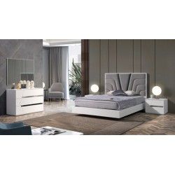 Cama Kaki V - Camas Estofadas