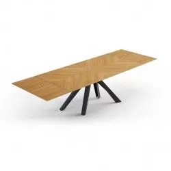 Oslo Extendable Dining Room Table - Mesas de Sala