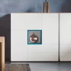 Cubo Neon Sideboard Left - Aparadores