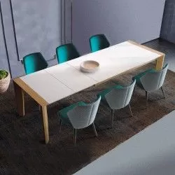 Extendable Lua Dining Room Table - Mesas de Sala