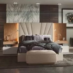 Cama Adriana V2 Sinag - Camas Estofadas