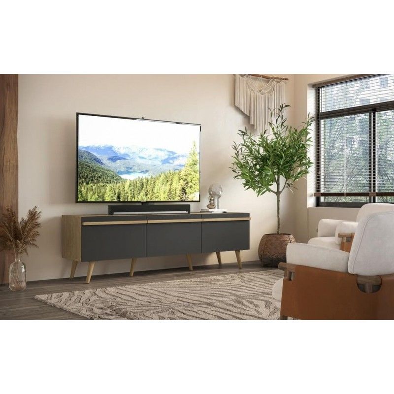 Base de TV Cabimas - Estantes