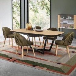 Mesa de Sala de Jantar Fixa Amora - Mesas de Sala
