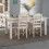 Rustic Table Old White 095053