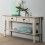 Rustic console Old White 095017