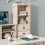 Small modelling cabinet Rustic Old White 095081