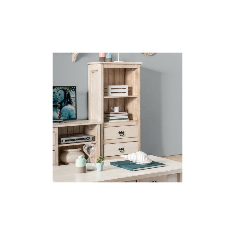 Small modelling cabinet Rustic Old White 095081