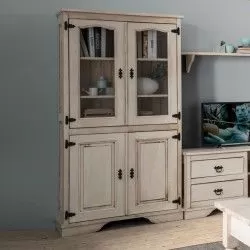 Vitrine Branco Velho 095083 - Elementos
