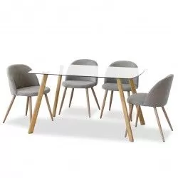 Mesa de Sala Cristal - Mesas de Sala