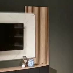 Painel Ripas 80 Corvo 01 - Elementos