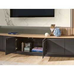 TV unit 6 doors 240 (Soco) Corvo 01 - Elementos