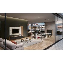 TV unit 6 doors 240 (Soco) Corvo 01 - Elementos